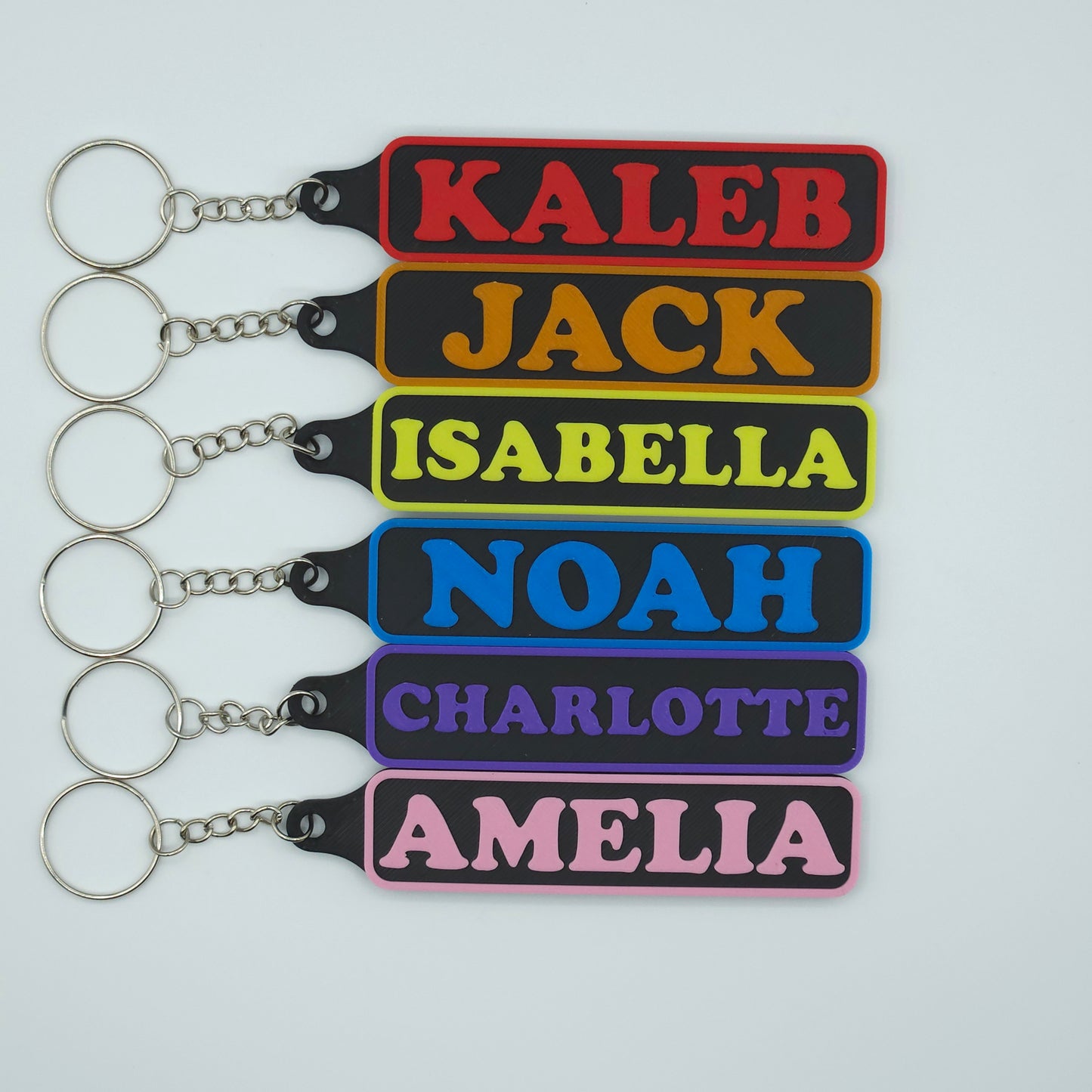 Personalised Name Bag Tag / Keychain