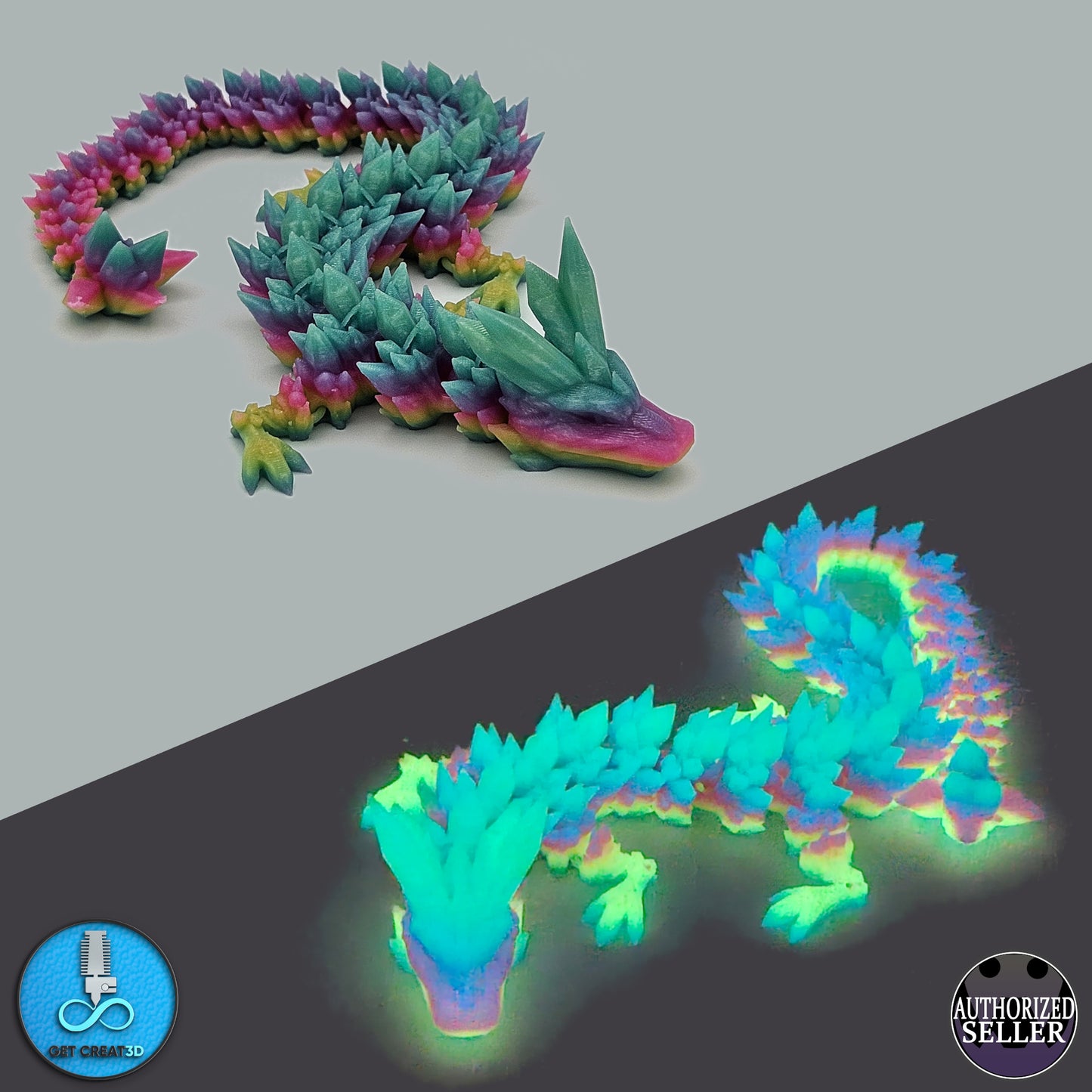 Crystal Dragon - Medium