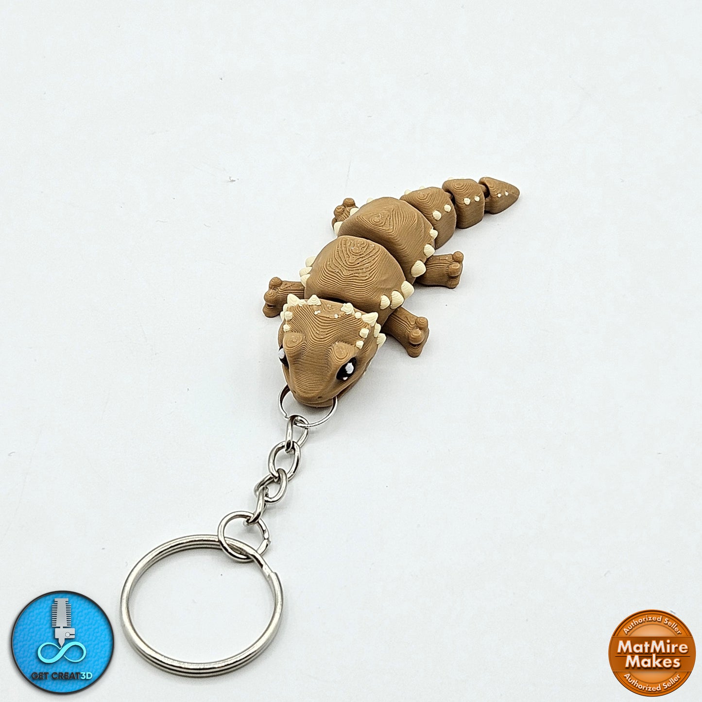 Mini Bearded Dragon Keychain