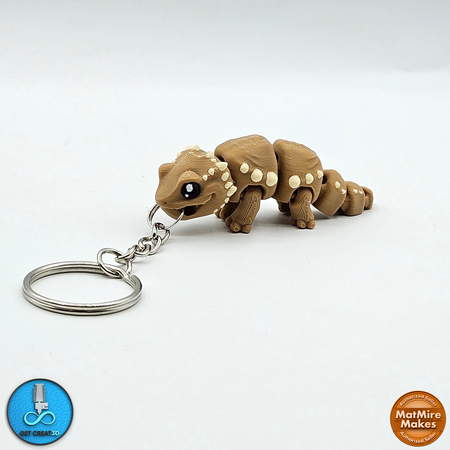 Mini Bearded Dragon Keychain